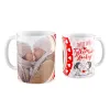 FOTO Kubek biały 330ml WALENTYNKI