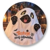 Przypinka na HALLOWEEN Testuję strój człowieka