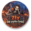 Przypinka na HALLOWEEN Zły do szpiku kości