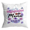 Zestaw poduszka + kubek na DZIEŃ MATKI Najfajniejsza Mama we wsi