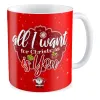 Kubek BOŻE NARODZENIE All I want for Christmas