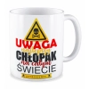 Kubek na DZIEŃ CHŁOPAKA Uwaga najlepszy Chłopak na całym świecie