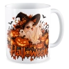 Kubek na HALLOWEEN Wiedźma czarownica dynia nietoperz