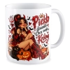 Kubek na HALLOWEEN Piekło dzwoniło chcą swoją Królową