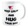 Kubek KOCHAM PIESKI Keep calm and hug Your dog