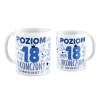 Kubek na URODZINY Poziom 18 ukończony Osiemnastka