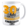 Kubek na URODZINY 30 lat i dalej na oryginalnych częściach Trzydziestka