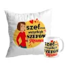 Zestaw poduszka + kubek na DZIEŃ MATKI Szefowa wszystkich szefów Mama