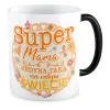 Kubek magiczny na DZIEŃ MATKI Super Mama jedyna taka na całym świecie