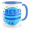 Kubek niebieski DZIEŃ NAUCZYCIELA Best wychowawca ever