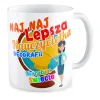 Kubek na DZIEŃ NAUCZYCIELA Najlepsza nauczycielka geografii na całym świecie
