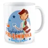 Kubek na DZIEŃ NAUCZYCIELA Najleszpa pielęgniarka w naszej szkole