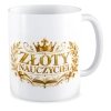 Kubek na DZIEŃ NAUCZYCIELA Złoty Nauczyciel