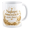 Kubek na DZIEŃ NAUCZYCIELA Najlepsi Nauczyciele uczą sercem