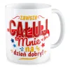 Kubek MIŁOSNY na WALENTYNKI Całuj mnie na dzień dobry