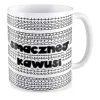 Kubek UKRYTY PRZEKAZ Smacznej kawusi