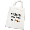 Torba na zakupy BEZ CENZURY walentynki Gwiazdy przy Tobie to ch*j