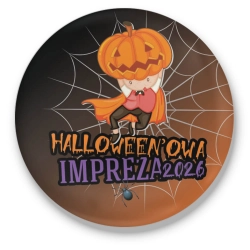 Przypinka na HALLOWEEN Halloween'owa impreza 2026