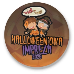 Przypinka na HALLOWEEN Halloween'owa impreza 2026 Trick or treat