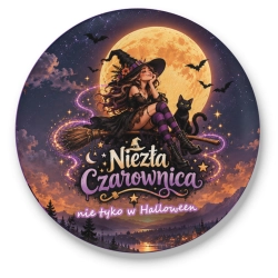 Przypinka na HALLOWEEN Niezła czarownica