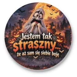 Przypinka na HALLOWEEN Jestem tak straszny