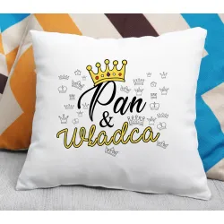 Poduszka dla MĘŻCZYZNY Pan & Władca