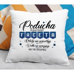 Poduszka dla MĘŻCZYZNY Wódki nie przepijesz