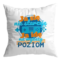 Poduszka dla gracza GAMER Idę na wyższy poziom