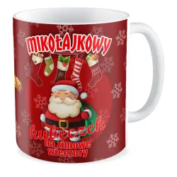 Kubek BOŻE NARODZENIE Mikołajkowy kubeczek
