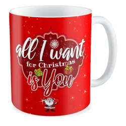 Kubek BOŻE NARODZENIE All I want for Christmas