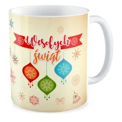 Kubek BOŻE NARODZENIE Wesołych Świąt