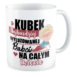 Kubek dla najbardziej wyluzowanej BABCI