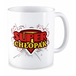 Kubek na DZIEŃ CHŁOPAKA Super Chłopak
