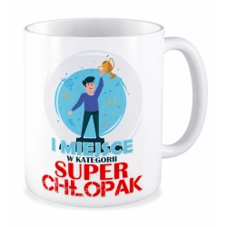 Kubek na DZIEŃ CHŁOPAKA I miejsce w kategorii Super Chłopak