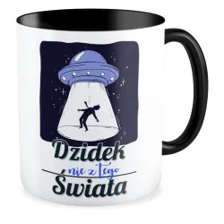 Kubek czarny dla DZIADKA Nie z tego świata