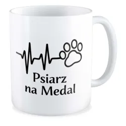 Kubek KOCHAM PIESKI Psiarz na medal