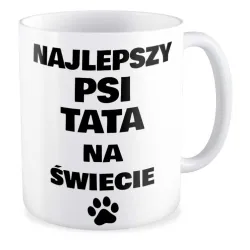 Kubek KOCHAM PIESKI Najlepsza psi Tata na świecie