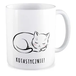 Kubek KOCHAM KOTKI Kotastycznie