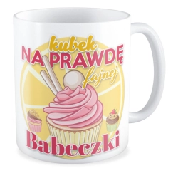 Kubek na DZIEŃ KOBIET Na prawdę fajna babeczka