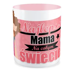 Kubek różowy na DZIEŃ MATKI Najlepsza Mama na całym świecie