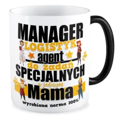 Kubek magiczny na DZIEŃ MATKI Do zadań specjalnych Mama norma 300%