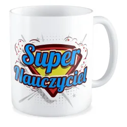 Kubek na DZIEŃ NAUCZYCIELA Super nauczyciel