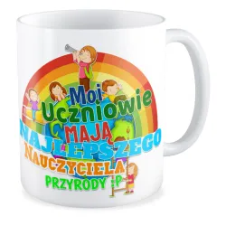 Kubek na DZIEŃ NAUCZYCIELA Najlepszy nauczycel przyrody