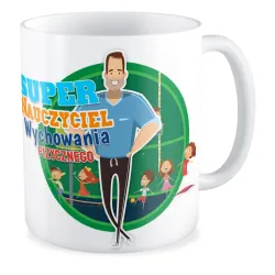 Kubek na DZIEŃ NAUCZYCIELA Super nauczyciel wychowania fizycznego