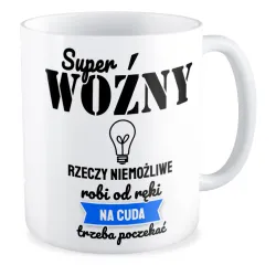 Kubek na DZIEŃ NAUCZYCIELA Super woźny robi rzeczy niemożliwe