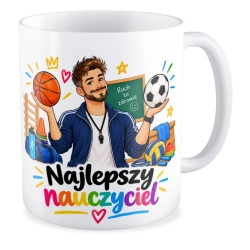 Kubek na DZIEŃ NAUCZYCIELA Najlepszy Nauczyciel