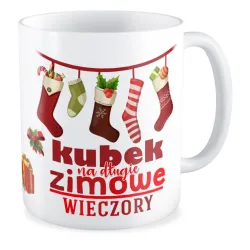 Kubek BOŻE NARODZENIE Na zimowe wieczory