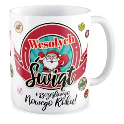 Kubek BOŻE NARODZENIE Wesołych Świąt