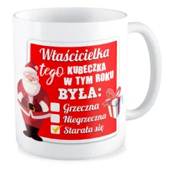 Kubek BOŻE NARODZENIE Właścicielka w tym roku była