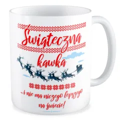 Kubek BOŻE NARODZENIE Świąteczna kawka